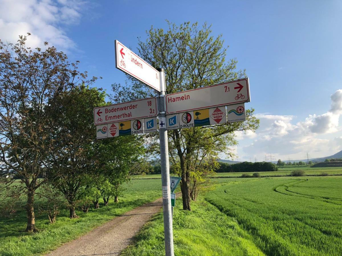 Ferienwohnung Hameln Direkt Am Weserradweg ハーメルン エクステリア 写真